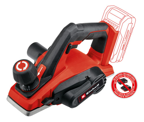 Cepillo De Mano Inalámbrico Einhell Te-pl 18/82 Li