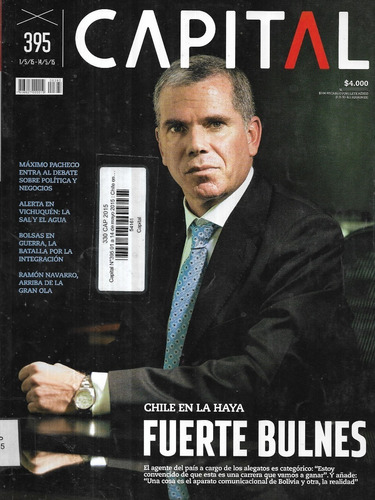 Revista Capital 395 / 14-5-2015 / Chile Haya Bulnes