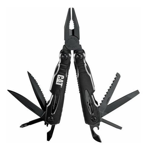 Pinza Multi Herramienta Cat 980021 13 En 1 Multitool Acero