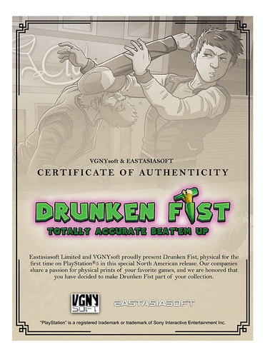 Playstation 5 - Drunken Fist