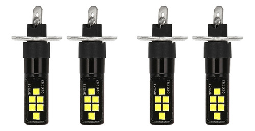 Fog Bright, 4 Bombillas Led H1 Para Coche, 12 V, 12 Smd, 303