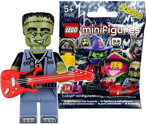 Figura En Miniatura De Monstruo Rocker De Terror