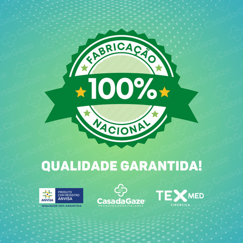 Compressa De Gaze Curativo Algodão Não Estéril 1000 Unidades