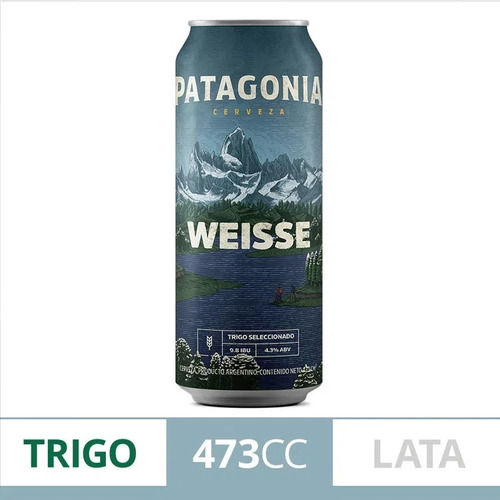 Cerveza Patagonia Weisse 473 Ml X6 - Punto Venta - 