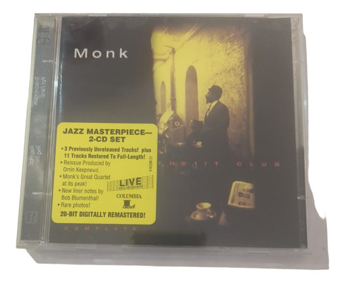 Cd Doble Thelonious Monk Love Ay Theit Club Supercultura 