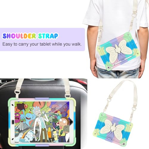 Funda iPad 10.2 2021 + Protector Pantalla, Blosomeet iPad 9t