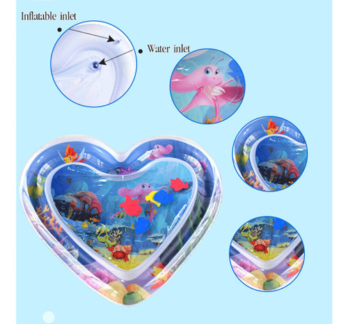 Alfombrilla De Agua Inflable Water Gun Variety Atrae La Fuer