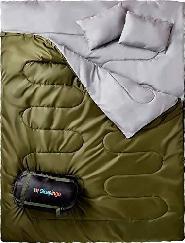 Sleepingo Saco De Dormir Doble Para Mochilero, Camping O Sen
