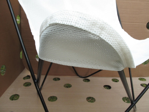 Sillón Bkf Marca Calma Chicha® Pvc Exterior Blanco Jardin
