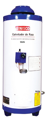 Calentador De Agua De Paso A Gas Lenisco 5 A 7  Lts 902n 