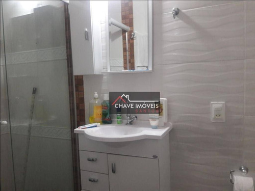 Imagem 17 de 25 de Sobrado À Venda, 172 M² Por R$ 480.000,00 - Macuco - Santos/sp - So0100