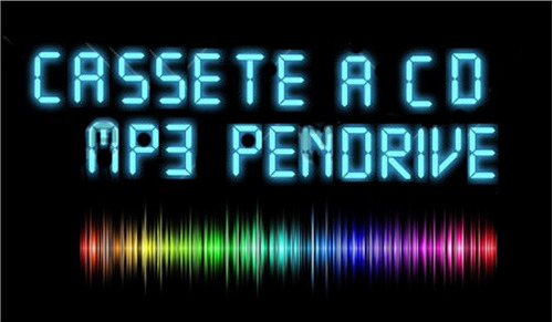 Digitalización De Audio Cassete A Mp3 Pendrive Alta Calidad