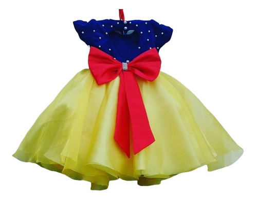 Vestido De Princesa Blancanieves