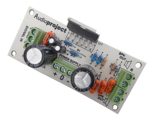 Imagen 2 de 7 de Modulo Amplificador Estereo 40+40 Watts - Audioproject