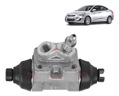 Par Cilindro Freno Trasero Para Hyundai Accent Rb 11-20 Core