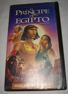 Película Vhs El Príncipe De Egipto Español Original