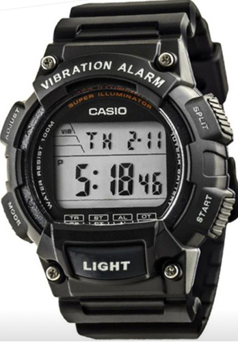 Reloj Original Casio® Alerta Vibración 100 Metros W R. Nuevo