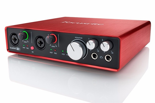 Interfaz Audio Usb Focusrite Scarlett 6i6 Protools 192khz