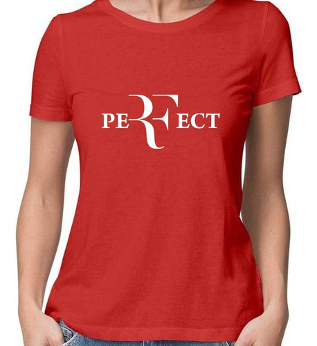 Remera Mujer Federer 100% Algodón Calidad Premium