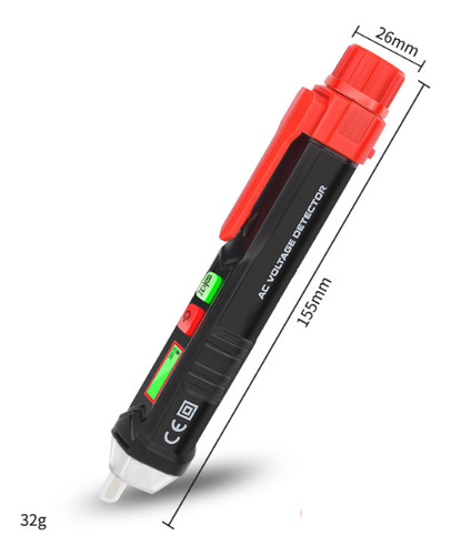 Tester Sensor Detector Lapiz Voltaje 12v-1000 V Led Light