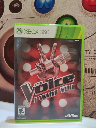 The Voice Xbox 360 Original Físico Ntsc Usado