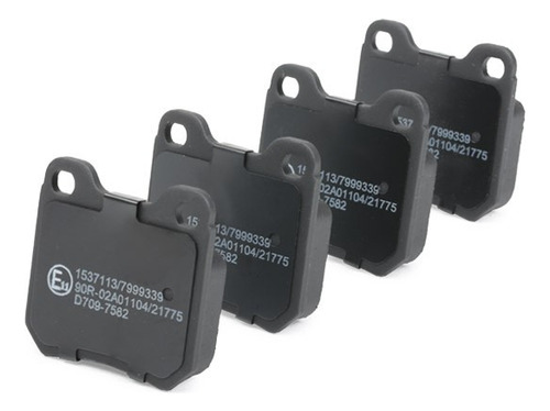 Pastillas De Freno Chevrolet Meriva Gls Rodado 15  Con Abs