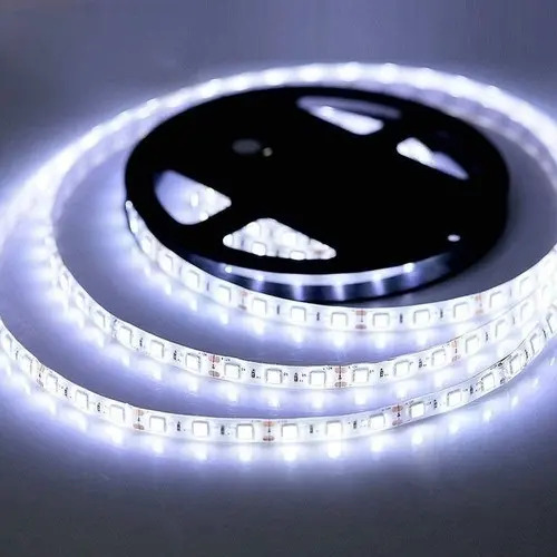 Fita LED 5m Mundo Mix Led 5050 Branco Frio 12V IP65 Externa e Interna
