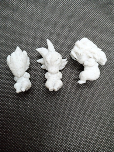 Imagen 4 de 4 de Babies Saiyan Bebés Saiyajines Goku Vegeta Broly Rosca Reyes