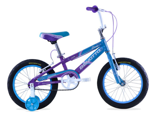 Bicicleta Benotto Fiore Rodada 16 Purpura/azul