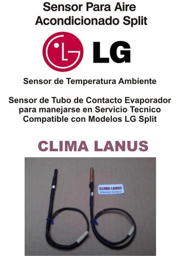 Sensor De Temperatura Aire Acondicionado Split LG 2 Unidades