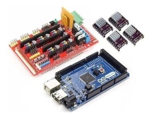 Arduino Mega 2560 + Ramps 1.4+ Drivers 8825