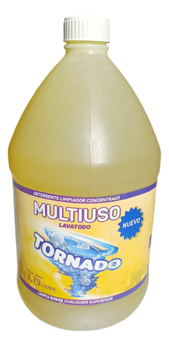 Detergente Multiusos Lavatodo Tornado Concentrado Galon