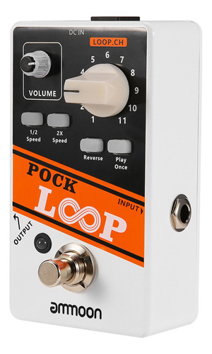 Ammoon Pock Looper - Pedal For Guitarra (11 Unidades)