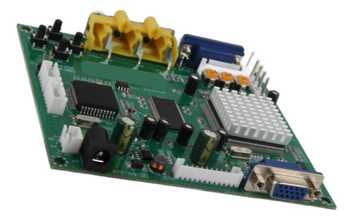 Placa Convertidora De Juegos Rgb/cga/ega/yuv A Vga Hd Video