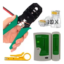 Comprar Alicate Crimpar Rj45 Rj11 Testador Cabo + Decapador +10 Rj45