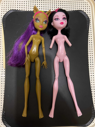 Lote De Monster High Draculaura Y Clawdeen