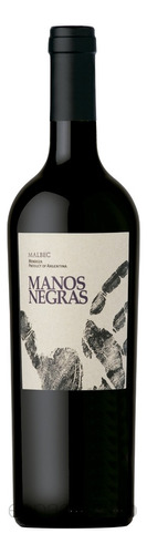 Vino Manos Negras Malbec X6 Un. De Manos Negras