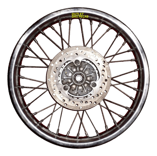 Imagem 2 de 10 de Roda Traseira Crosser 150 A Disco (2018 2019 2020 E 2021)