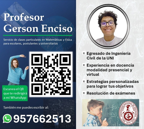 Profesor Uni - Clases Particulares - Matemáticas