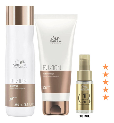 Wella Fusion Duo + Aceite - mL a $252