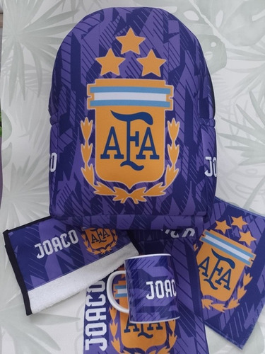 Set De Jardin Con Mochila Personalizado Egresados Y Mas