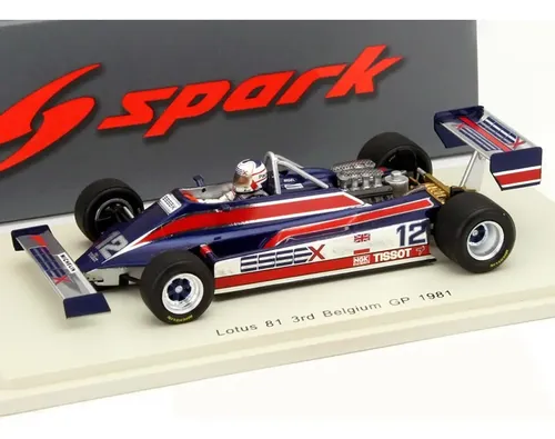 1/43 Spark Lotus 81 Nigel Mansell F1 1981 Belgica | MercadoLivre