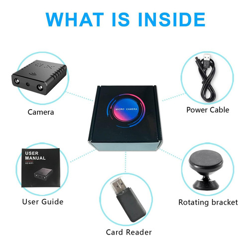 Smallest Wireless Wifi Ip Camera,hd1080p Mini Security Camer