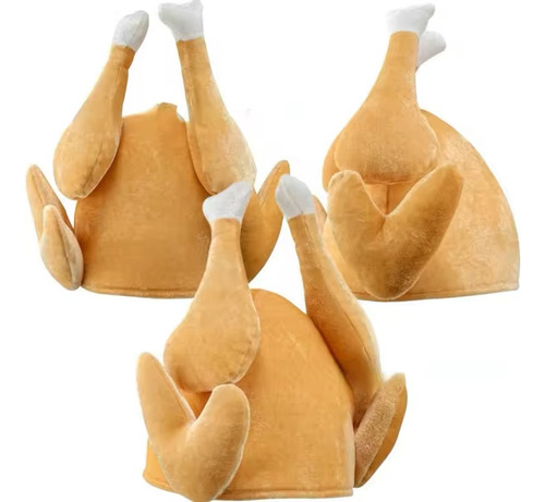 Gorro Pavo Sombrero Forma De Pavo Pollo Navidad Thanksgiving