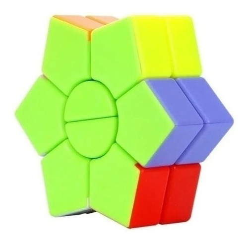 Cubo Magico Flor O Estrella Cube World 2 Niveles 6 Cm Envios