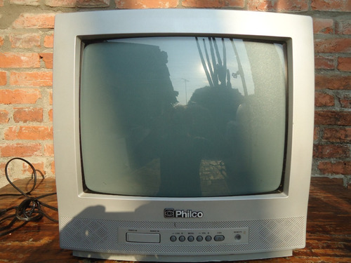 Tv Antiga Tudo Philco 14 Polegadas Colorida Sem Controle
