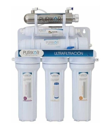 Purificador Agua 6 Etapas Ultrafiltración Purikor 0.66 Gpm