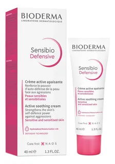 Bioderma Sensibio Defensive, Crema Hidratante Facial, 40ml