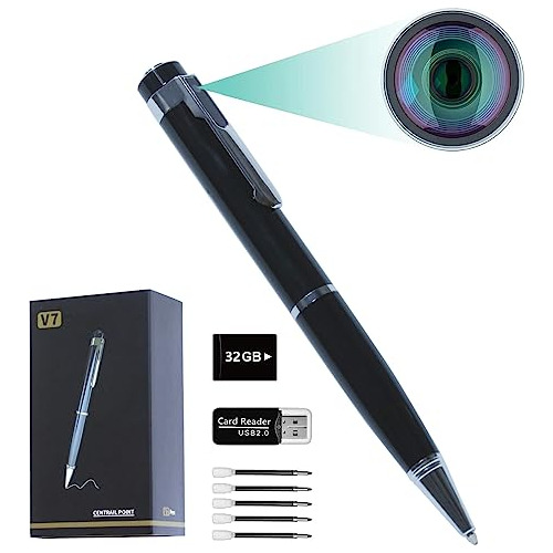 Spy Pen Camera, Mini Camera Pen With Loop Re Meeting Report