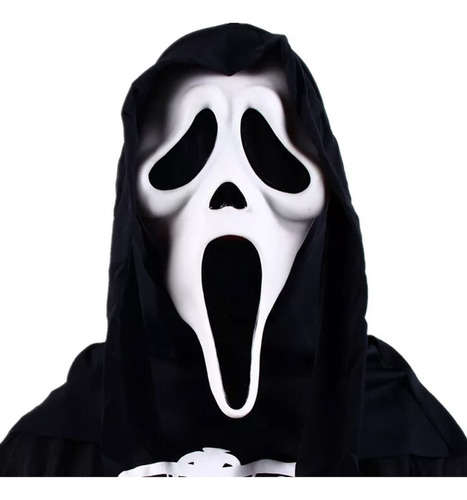 Máscara De Terror Halloween Ghostface Scream Killer Cosplay